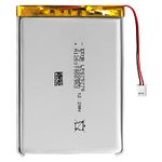 EEMB Lithium Polymer battery 3.7V 3300mAh 675776 Lipo Rechargeable Battery Pack with wire JST Connector-confirm device & connector polarity before purchase