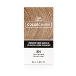 COLORCHARM Permanent Liquid Hair Color for Gray Coverage| 8N Light Blonde | 1.4 Fl oz.