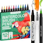 ARTISTRO 12 Watercolor Markers with