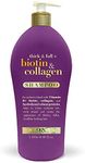 (1 Bottle) - OGX Thick & Full Biotin Collagen Shampoo, 1180ml