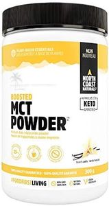 North Coast Naturals Boosted MCT Powder – Non-GMO and All Vegan – Keto and Paleo-Friendly – 300 g – French Vanilla