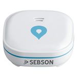 SEBSON Water Alarm Mini GS153, 10 year long term battery, water leak detector 60x60x24.2mm, water sensor with lithium battery