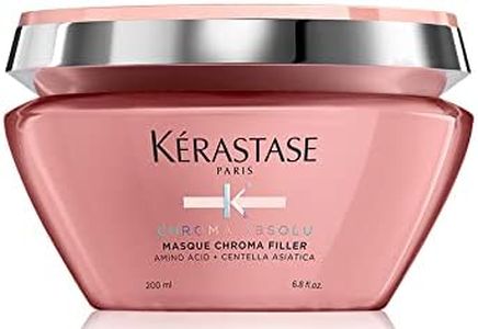 Kérastase Chroma Absolu, Masque Chroma Filler Hair Mask, Anti-Porosity Deep-Filling Hair Mask, For Damaged Color-Treated Hair, With Lactic Acid, 200ml