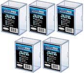 Ultra Pro Pack of 5-100 Count 2 Piece Storage Box