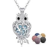 INFUSEU Owl Necklaces for Women Aro