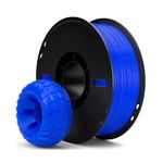 ELEGOO TPU 95A Blue Flexible 3D Printer Filament 1.75mm - 1KG with Spool Filament, High Elasticity, ±0.02mm Accuracy, Bubble Free, Tangle Free, Wear Resistant for FDM 3D Printing Machines