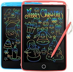 2 Pack LCD Writing Tablet for Kids, 8.5inch Doodle Writing Board Colorful Drawing Board, Kids Travel Games Activity Learning Educational Toy for 3 4 5 6 7 8 Year Old Girls Boys Toddlers