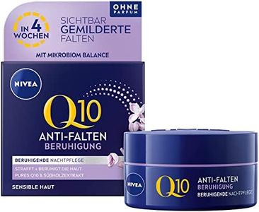Nivea Q10 Power - Crema notte anti-rughe + ridotta sensibilità, per pelle dall'aspetto più giovane, crema notte idratante, (50 ml)