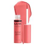 Nyx Professional Makeup Butter Lip Gloss, Crème Finish - Creme Brulee, 8ml