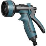 Hose Pipe Spray Gun, Garden Hose Nozzles & Spray Guns,Garden Hose Spray Gun, Hose Nozzle for Garden Hose, Garden Hose Gun with 8 Spray Patterns & Locking Function and Flow Control