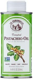 La Tourangelle, Roasted Pistachio Expeller-Pressed Oil for Cooking, Baking, and Beauty, Adds Flavor to Vinaigrettes, Sauces, Marinades, Green, 8.45 Fl Oz