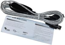 HQRP USB IN-OUT MIDI Interface Cabl