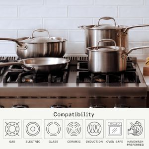 Made In 10-Piece Stainless Steel Cookware Set – Pots & Pans Collection