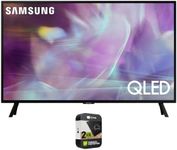 Samsung QN50Q60D 50 Inch QLED 4K Smart TV Bundle with 2 YR CPS Enhanced Protection Pack (2024 Model)