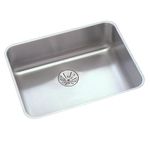 Elkay ELUHAD191655PD Lustertone Classic Single Bowl Undermount Stainless Steel ADA Sink with Perfect Drain