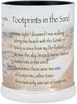 Footprints in The Sand Ceramic Stoneware Electric Large Jar Candle Warmer