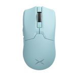 DeLUX M800Ultra Wireless Gaming Mouse, 55g, Nordic 52840 MCU, 1000Hz Polling Frequency, PAW3395 26000DPI Sensor, Up to 120 Working Hours, Tri-mode, Huano Switches (Blue - 600mAh)