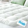 Bamboo Mattress Topper King 78x80 inches Bed Size Fits 8-21 Inches Deep Mattresses Cooling Breathable Extra Plush Thick Fitted 20Inches Pillow Top Mattress Pad Firm Back Pain Ultra Soft