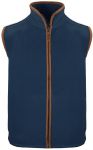 Hazy Blue Mens Fleece Bodywarmer Be