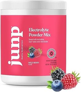 JUNP Hydration Electrolyte Powder, Electrolytes Drink Mix Supplement, Zero Calories Sugar and Carbs, Kosher, Wild Berry Flavor, 90 Servings