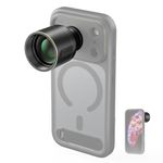 SmallRig 2X Telephoto Lens for iPhone 17/16/15 Pro Max, 2X Magnification HD Lens with T-Mount for Phone Case, Compatible with Smartphone 4x/5x/8x Telephoto Camera - 5920