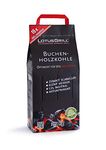 LotusGrill Beech Charcoal 2.5 kg Specially developed for smokeless charcoal grills/table grills