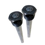RV Water Heater Magnesium Anode Rod Replacement 9.25" Length 3/4" NPT Threads-Compatible with Suburban and Mor-Flo Water Heaters-(2 Pack)