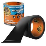 Gorilla Waterproof Patch & Seal Tape 4" x 10' Black, (Pack of 1) ?10.16 x 10.16 x 8.89 cm