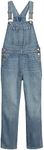 GAP girls Denim Overall LIGHT WASH M