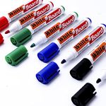 JYWYBF 12 PCS Whiteboard Markers Erasable, Whiteboard Pens with Large Capacity Ink, Dry Wipe Pens for Whiteboard, White Board Markers Erasable