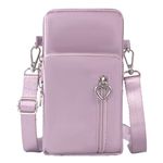 DuoLmi Crossbody Bags for Women, Waterproof Phone Pouch Wrist Bag Phone Purse Handbag Over Shoulder Bags for Women Girls Men with Adjustable shoulder strap for Phone Less 6.8 Inch