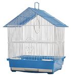 CC Enterprises Love Bird cage Bird House Small Buddies Cages Parrot, Parakeet, Budgie, Cockatiel Cage Hammock Large Bird Cage Bird House Color May Vary As Per Availability