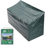 Waterproof Garden Furniture Cover - Used For Benches, Heavy Duty Patio Shelter Protection | Includes Corner Eyelets & Securing Rope, Tear Resistant | Strong, Durable & Long Lasting