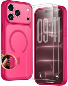 SPIDERCASE for iPhone 18 Pro Max Case/iPhone 17 Pro Max Case, Hot Pink