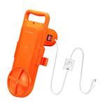 Portable Washing Machine Small Mini Hand Compact Semi Automatic Washer Laundry Perfect for Home Apartment Dorm RV Camping Travel Outdoor Business Trip Weight of 5.5LBS for 6.5LBS Capacity (orange)