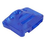 Replacement Translucent Blue Housing Case Multipurpose Retro Video Game Console Shell for N64 Retro Video Game Console