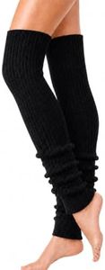 100% Pure Cashmere Leg Warmers for Women, Soft Knit Winter Calf Warmers