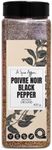 Black Pepper Ground Coarse 425 g (15 oz) A Spice Affair Large Shaker