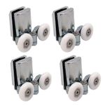 Shower Door Wheels 23mm Shower Door Rollers Bottom 4pcs