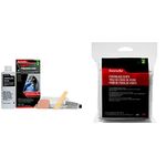 Bondo Fiberglass Resin Repair Kit 420 (1/2 Pint) + Bondo Fiberglass Cloth (8 Square-Feet, 499)