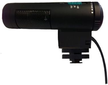 Stereo Microphone with Windscreen (Shotgun) for Sony Handycam HDR-CX900