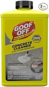 NATIONAL MFG/SPECTRUM BRANDS HHI FG820 32OZ Goof Off, 32 OZ, Degreaser, Removes Embedded Oil from Concrete, No Scrubbing, No Rinsing, Liquid Dries to Powder, Easy to Use Pack of 2