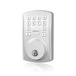 Signstek Keyless Entry Door Lock, Deadbolt Lock, Electronic Keypad Deadbolt for Front Door, Office, Apartment, Easy-Installation, Auto Lock- Sliver