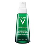 Vichy Normaderm Anti-Acne Salicylic Acid Lotion with Hyaluronic Acid, Vitamin C & Probiotics. Clears acne, pimples & clogged pores. 24H hydrating face moisturizer. Oil-Free, Non-Comedogenic, 50 mL