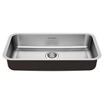 American Standard 18SB6301800S.075 Portsmouth 30" x 18" ADA Single Bowl Stainless Steel Kitchen Sink