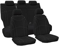 Sperling Custom Black Front & Rear Neoprene Seat Covers Compatible with Nissan X-Trail T32 SUV 2014-2022