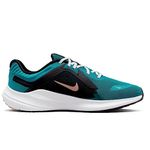 Nike WMNS Quest 5-Obsidian/White-Clear Jade-Picante Red-Dd9291-401-4Uk - Women's, Modern