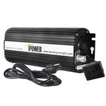 iPower 1000 Watt Digital Dimmable Electronic Ballast for HPS MH Grow Light System Kits