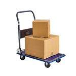 Neo Heavy Duty Aluminium Folding Sack Trolley Hand Truck Barrow Transport Wheels Extendable Handle (150 kg)