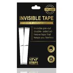108 PCS Fashion Tape, Double Sided Tape for Clothes, Transparent Self Adhesive Clothing Tape,Double Sided Body Tape for All Skin Tones and Sensitive Skin
